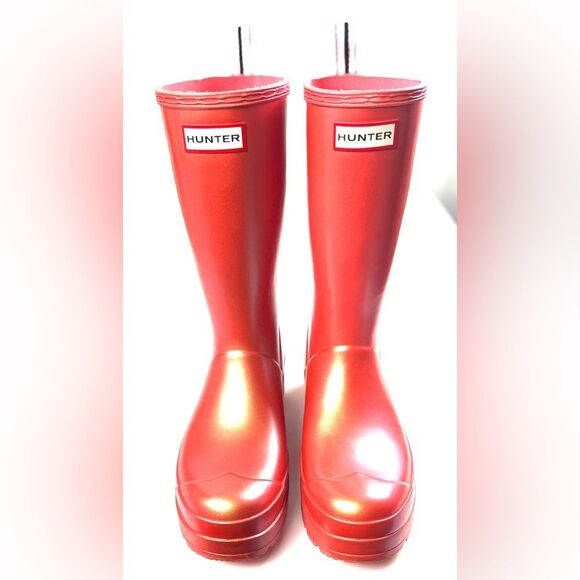 Hunter Rhythmic Pink Nebula Original Play Boots - Picture 3 of 14